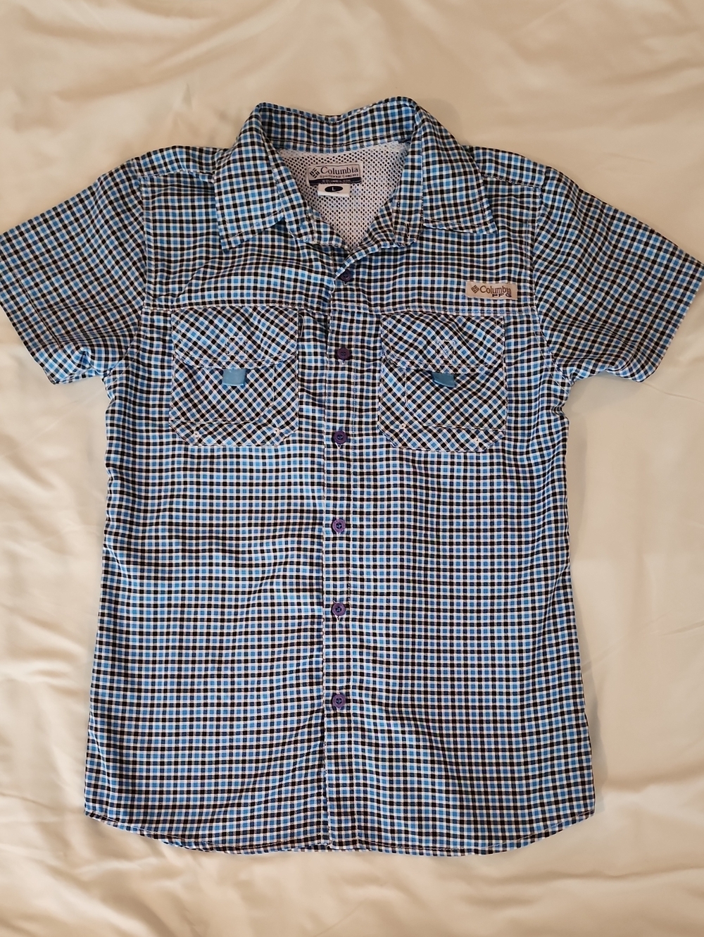 Columbia Fishing Shirt - Size Youth Large 14/16